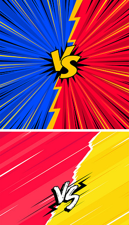 矢量vs竞赛pk素材集合