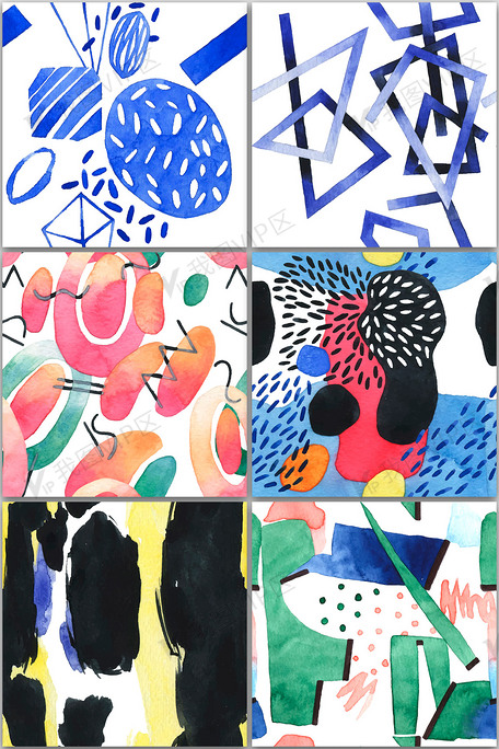 点线面抽象图案矢量设计素材