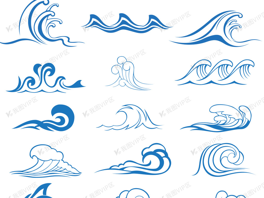海的图案设计图片