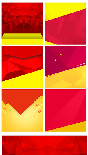 淘宝天猫红色主图背景促销素材