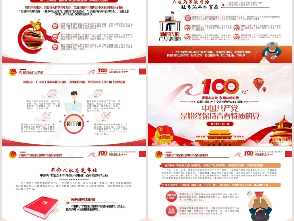 庆祝中国共产主义青年团成立100周年大会讲话