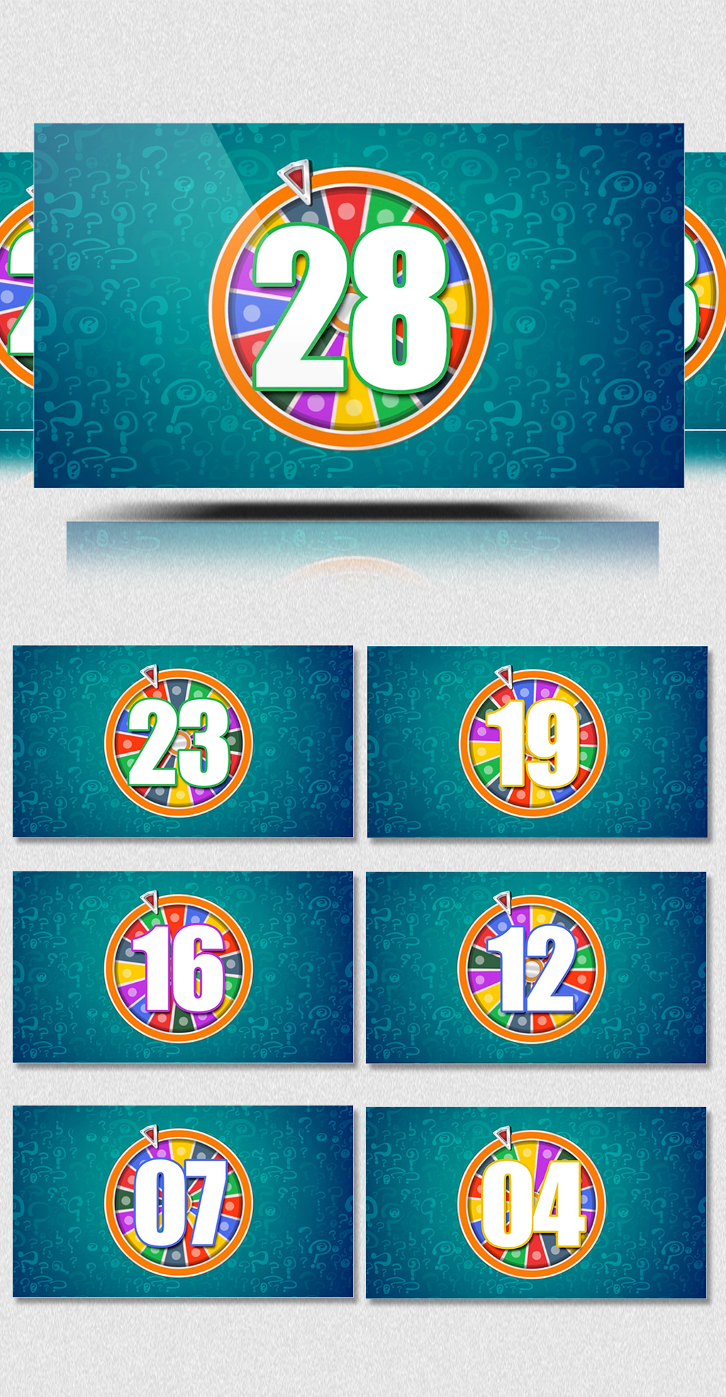 卡通动漫30秒倒计时素材下载