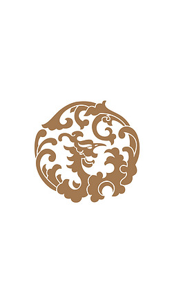 凤凰吉祥中国风凤凰团纹古典