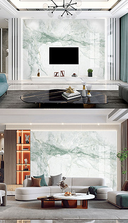 高清背景画背景墙|高清原创抽象大理石纹岩板背景墙壁画