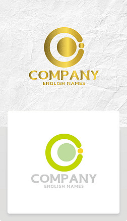 C字母logo设计