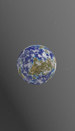 地球模型贴图仅供参考blend模型