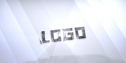 科技晶块碎片合成LOGO标志片头AE模板