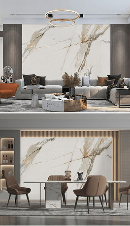 背景墙现代时尚手绘水墨背景树枝背景墙装饰画14款健身房场景文化墙