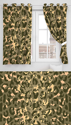 矢量迷彩数码印花图案迷彩背景图案