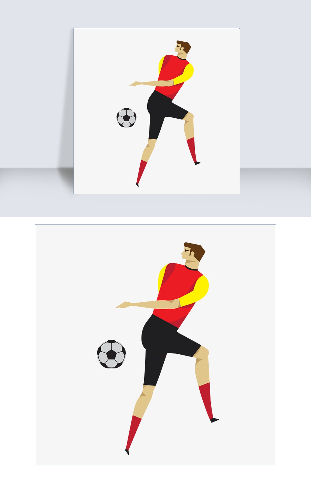 卡通足球世界杯赛事