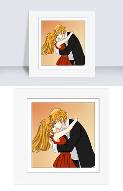 男生照片纯洁免抠元素|男生女生情侣照片爱心创意情侣