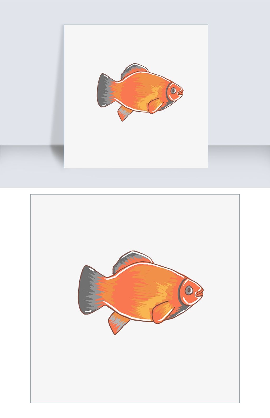 鱼手绘小清新手账