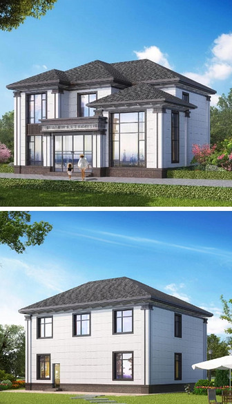 新中式别墅max+CAD