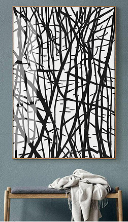 线条画黑白专题模板-线条画黑白图片素材下载-我图网