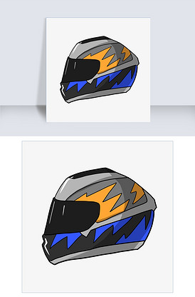 手绘头盔插画图片素材_手绘头盔插画模板下载-我图网vip素材