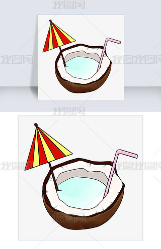 椰树椰汁字体设计专题模板-椰树椰汁字体设计图片素材下载-我图网