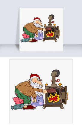 烧火的老爷爷图片素材_烧火的老爷爷模板下载-我图网vip素材