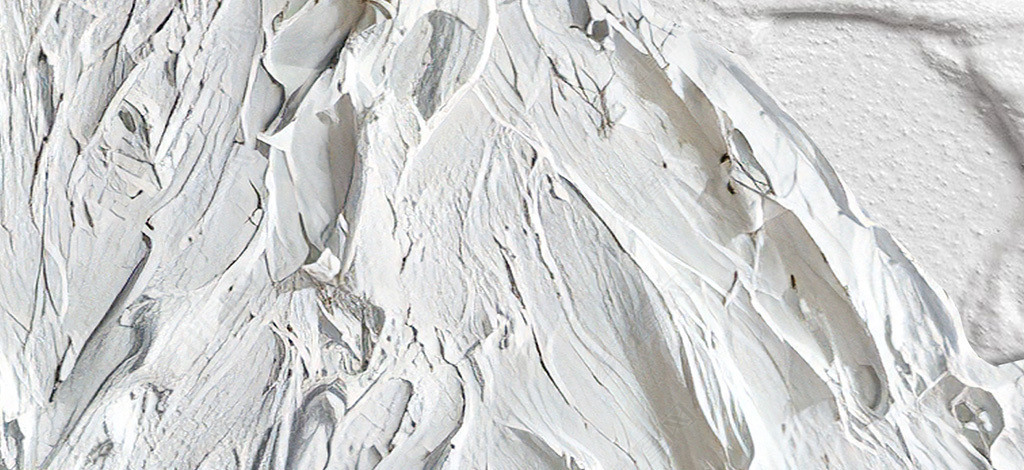 北欧麋鹿花卉纯白肌理抽象山水客厅组合装饰画2