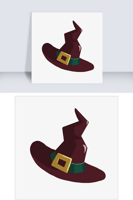 手绘巫师帽子插画图片素材(psb格式)免费下载_动漫人物大全-我图网