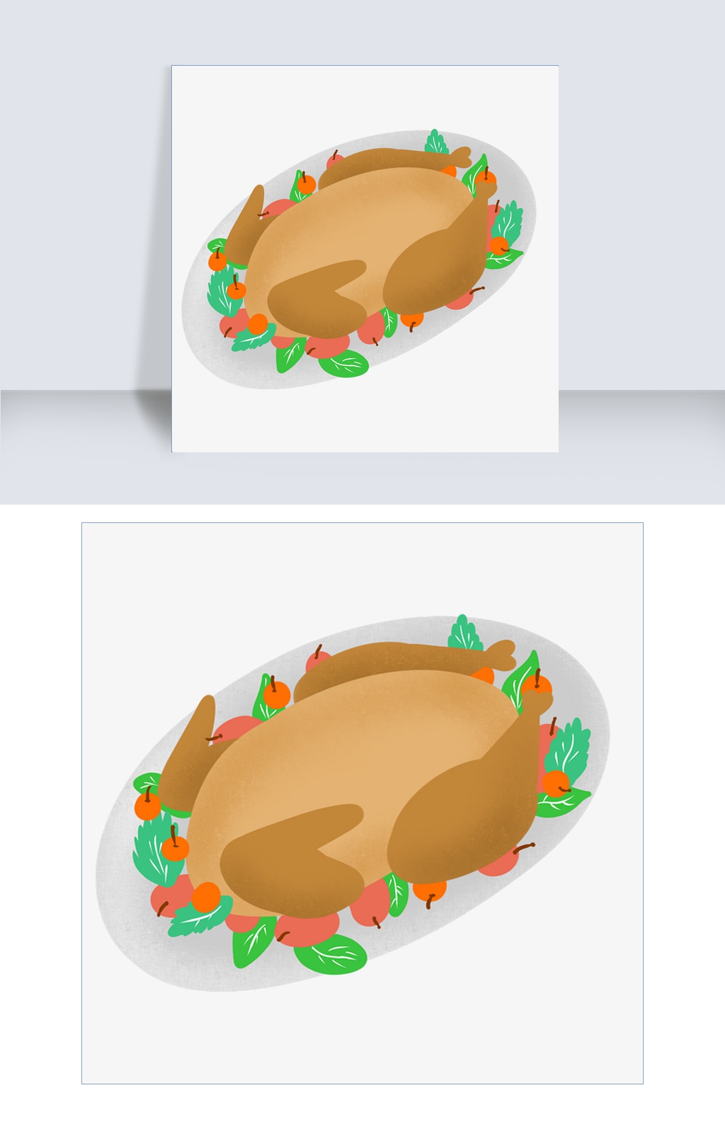 美味好吃的火鸡大餐