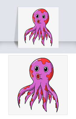 手绘八爪鱼