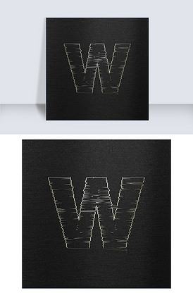 w艺术字图片素材_w艺术字模板下载-我图网vip素材