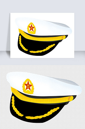 军帽空军军徽帽子党政白色军人帽子