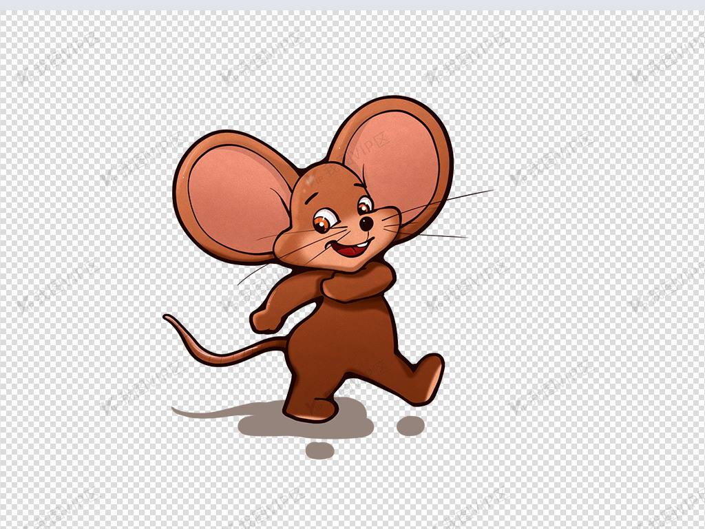 老鼠素材正步走2020新年鼠年老鼠卡通形