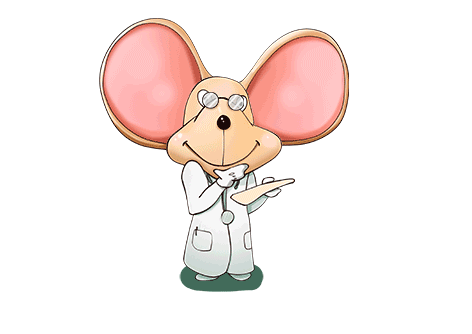 2020鼠年卡通老鼠医生gif元素