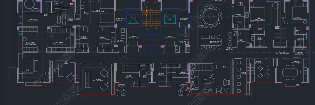 540OͨCAD+PSƽͼ