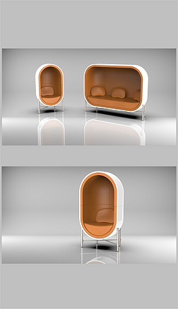 胶囊座舱3D模型（附STP）