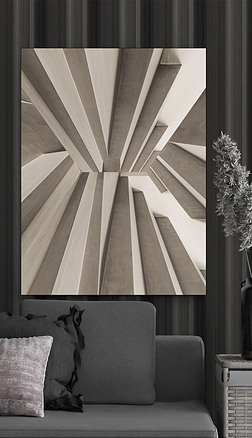 怎么画创意未来装饰画|现代化艺术审美最新创意抽象未来画派装饰画