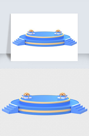 底座舞台c4d元素