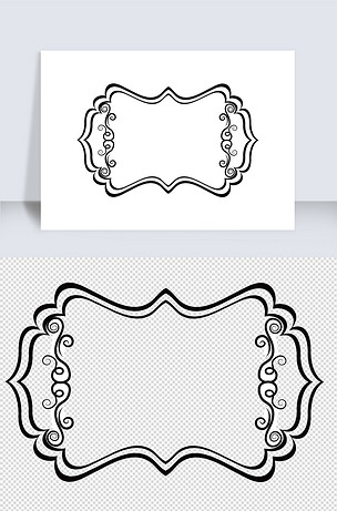 经典古典欧式边框