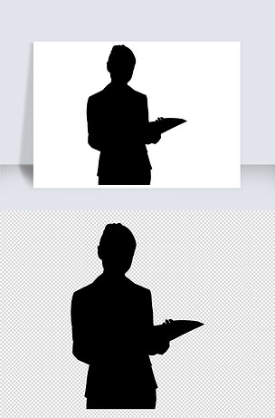 教师节剪影元素