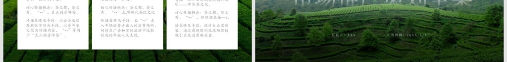 绿色简约茶叶茶文化市场推广策划全案