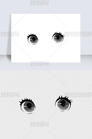 人物眼睛彩图专题模板-人物眼睛彩图图片素材下载-我图网