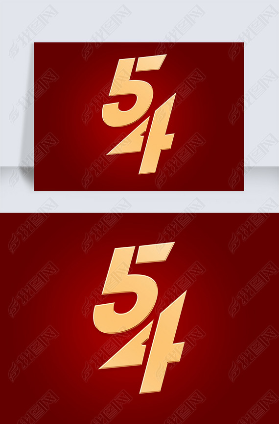 54