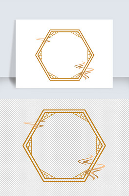 中国风国潮边框气泡框