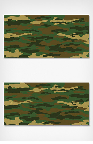 军绿色抽象图案迷彩军事纹理背景