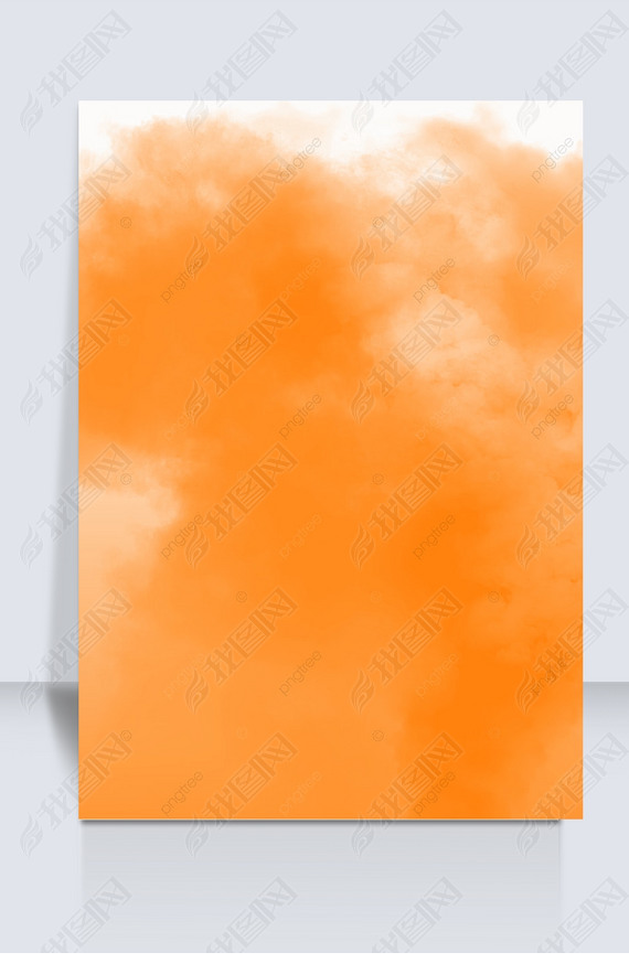light orange background watercolor nature clouds