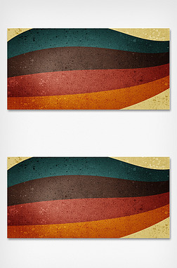 美的图案创意背景|扭曲彩色长条图案70年代复古背景