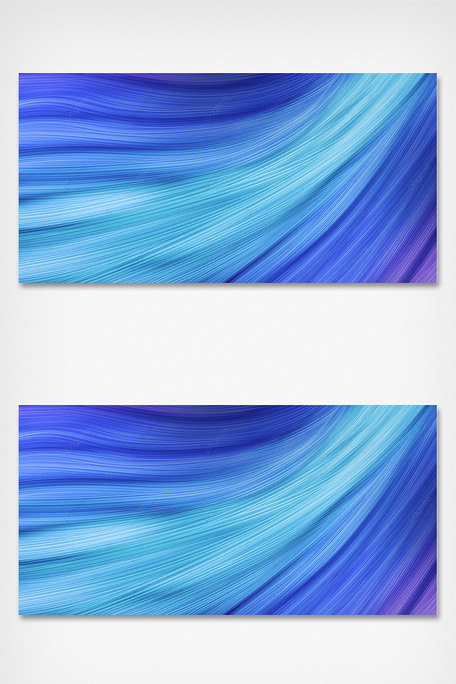 青蓝色光纤曲线线条壁纸背景