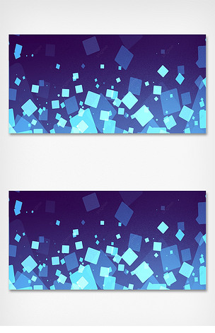 方形几何渐变光效背景图片