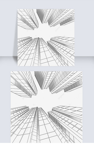 高楼大厦现代城市