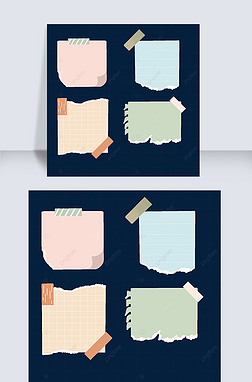 撕纸便签专题模板-撕纸便签图片素材下载-我图网