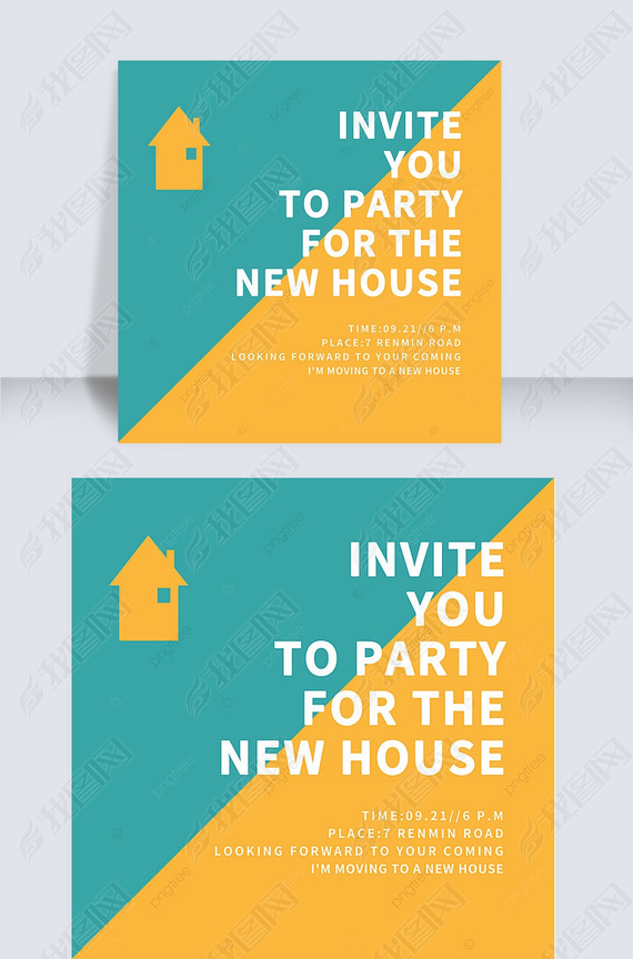 invitation letter of happy new house instagram story