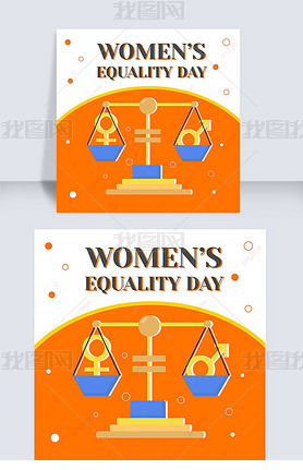 women s equality day orange balance