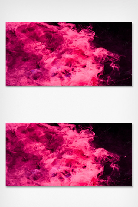 烟雾气体红色背景