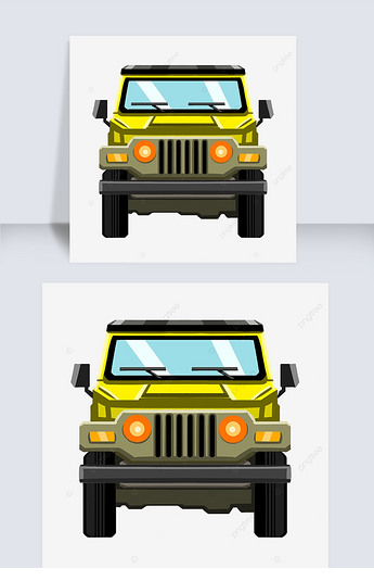 矢量吉普车